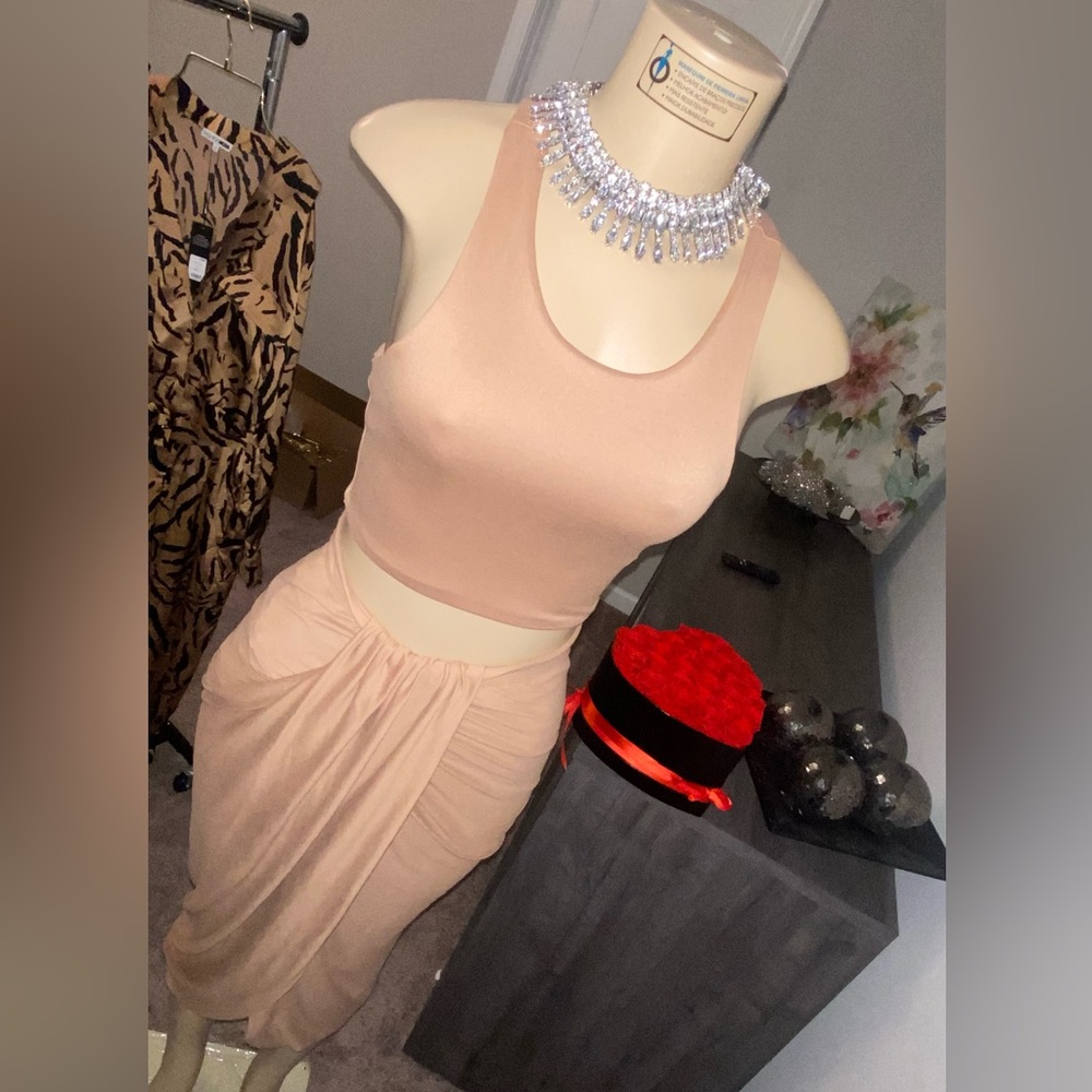 Tan 2 piece set